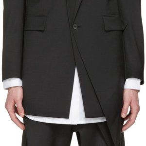 D.GNAK Asymmetrical Blazer -SZ M-RICK OWENS VIBE-